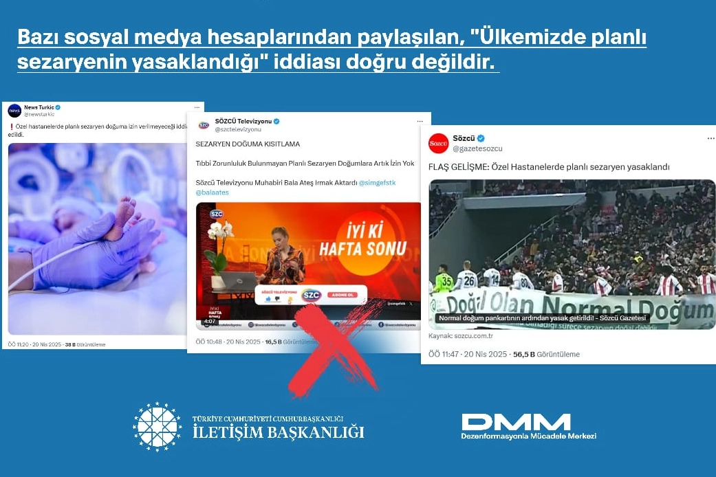 Planlı Sezaryen Yasağı: İddialar Yalanlandı
