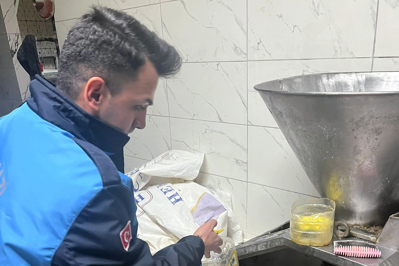 Ruhsatsız Lavaş İmalathanesi Mühürlendi
