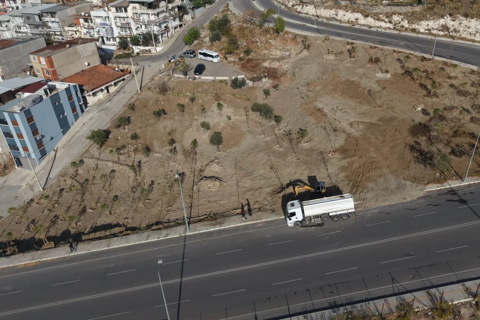 İzmir Buca’da Erozyona Karşı Teraslama ve Ağaçlandırma Çalışmaları